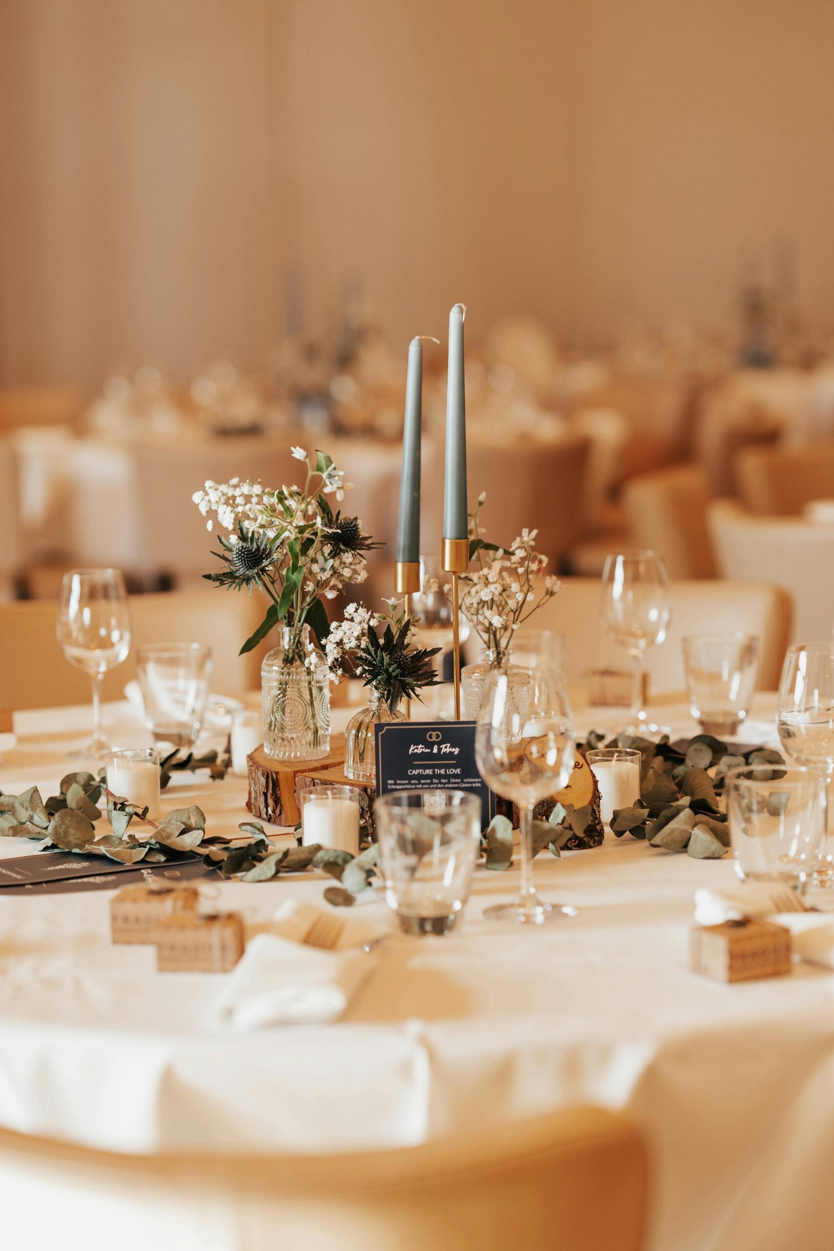 Wedding planning setup and arrangements